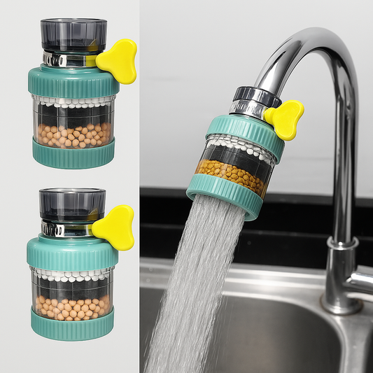 🚿 FILTRE PURIFICATEUR D’EAU ROTATIF – UNE EAU PLUS PURE & SAINE ! 💧