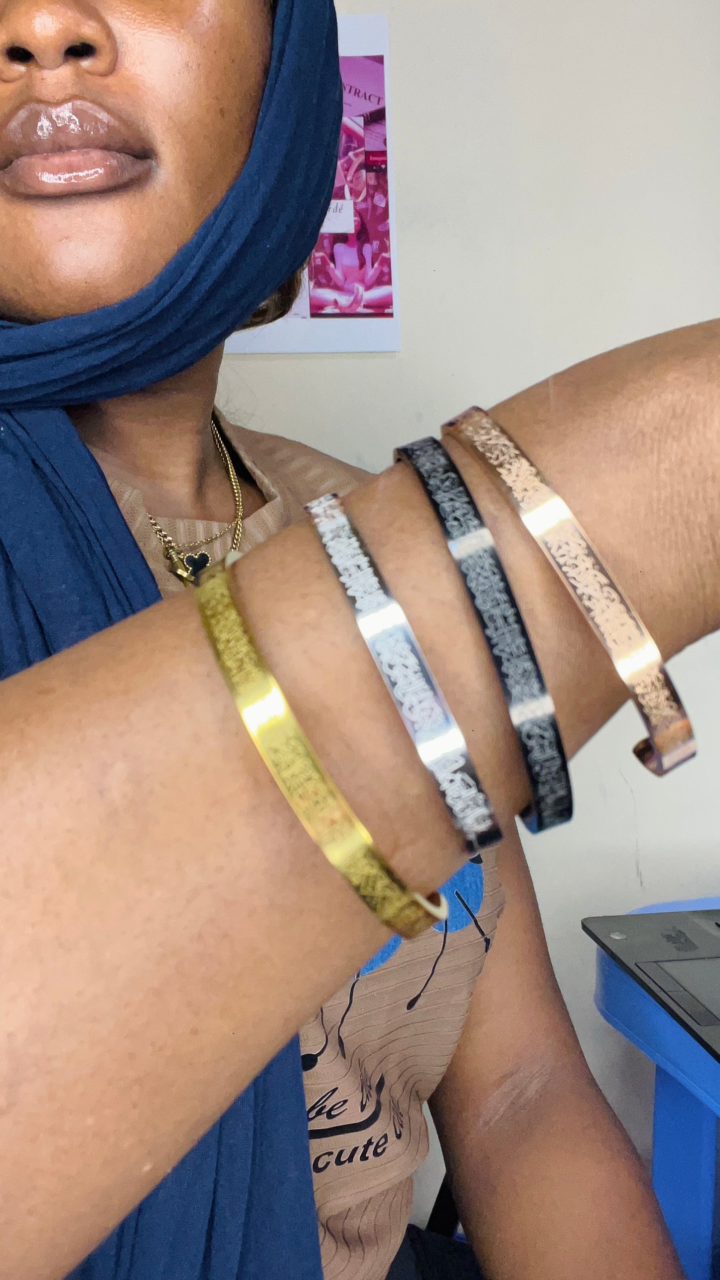 🌙 4 Bracelets, 4 Styles, 1 Seule Foi – À Seulement 16 500 FCFA