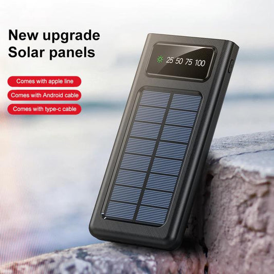 Power Bank Solaire 30.000mAh - Le Chargeur Tout-Terrain qui Ne Vous Lâche Jamais
