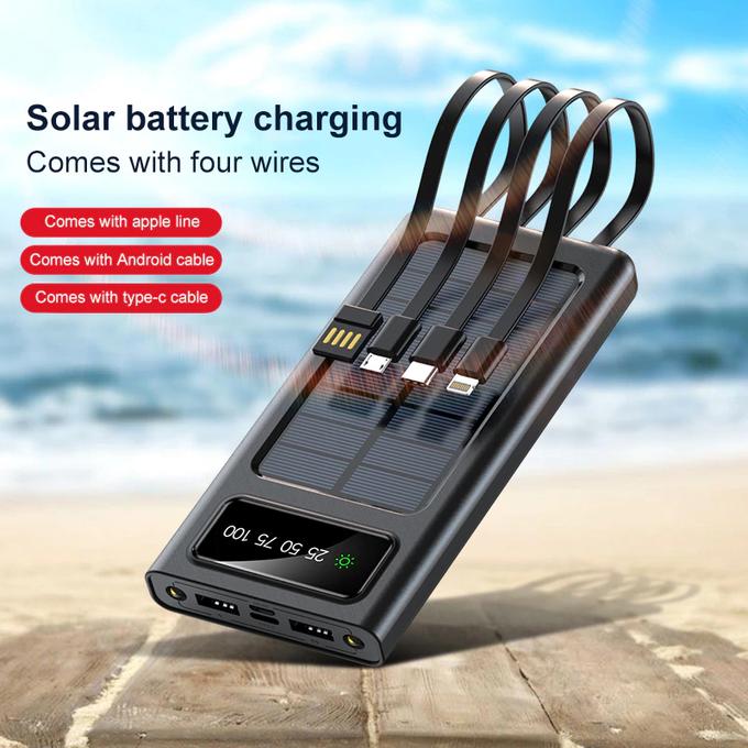 Power Bank Solaire 30.000mAh - Le Chargeur Tout-Terrain qui Ne Vous Lâche Jamais