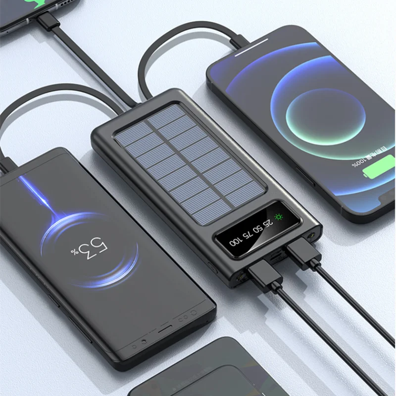 Power Bank Solaire 30.000mAh - Le Chargeur Tout-Terrain qui Ne Vous Lâche Jamais