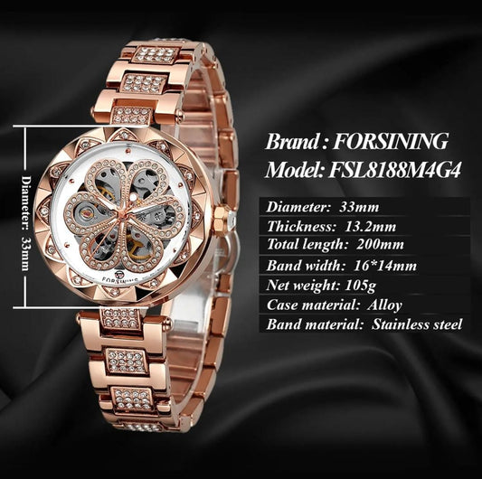 Montre Forsining Luxe Femme (Modèle FSL8188M4G4)