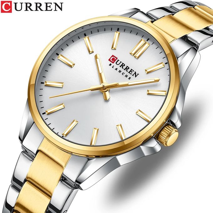 Montre Élégance Or & Argent™ (CURREN)