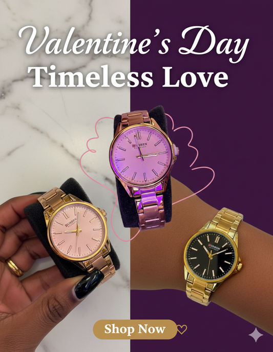 Montre Élégance Or & Argent™ (CURREN)