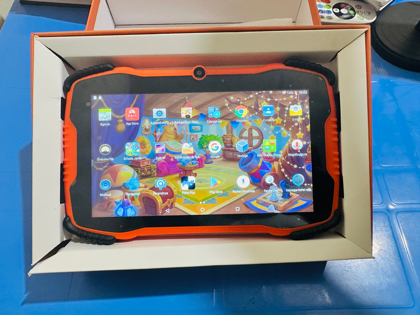 🎄✨ TABLETTE ULTRA PUISSANTE ÉCRAN BLINDÉ POUR ENFANTS DE 3 à 16 ANS